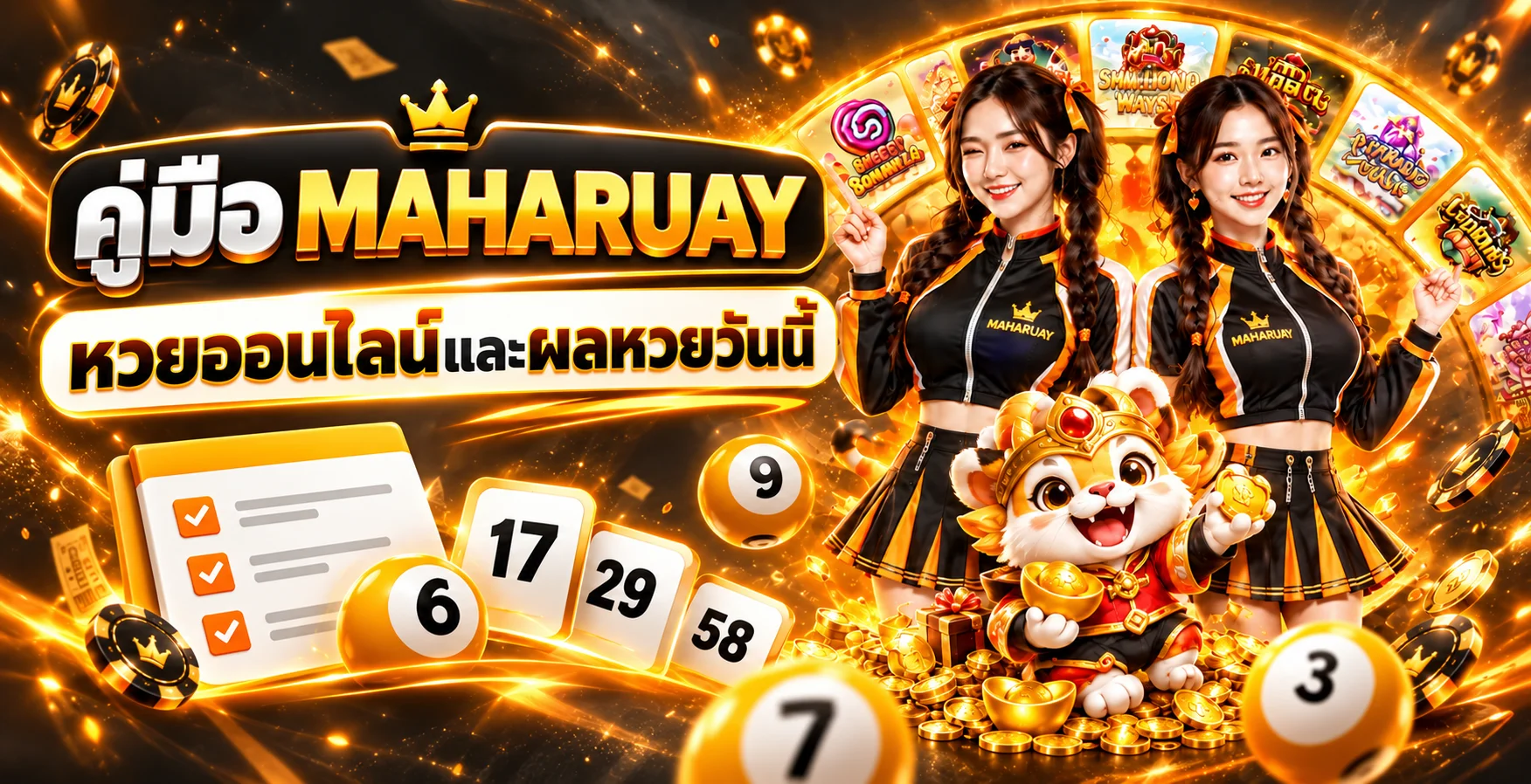 MAHARUAY คู่มือหวยออนไลน์และผลหวยวันนี้
